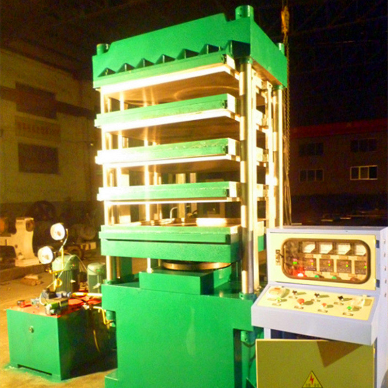 四柱式多層平板硫化機-4層橡膠平板硫化機-1米工作面硫化機