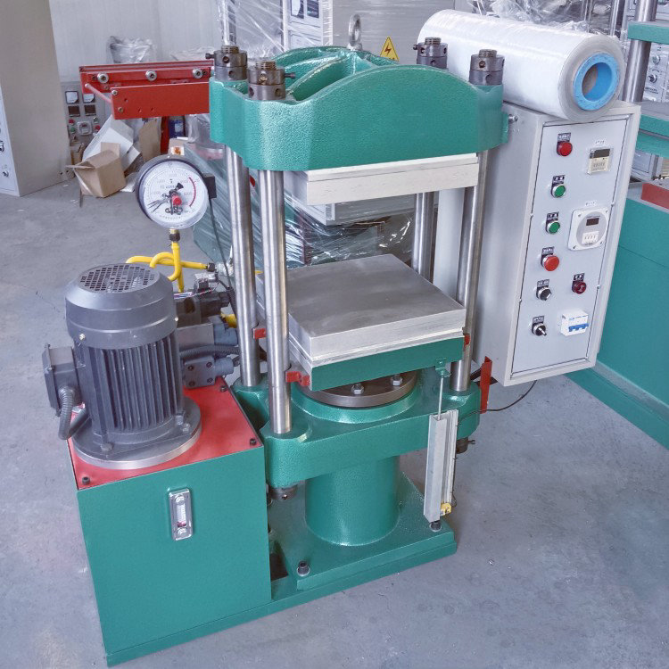 小型實(shí)驗(yàn)室平板硫化機(jī)-25噸四柱式橡膠熱壓成型機(jī)