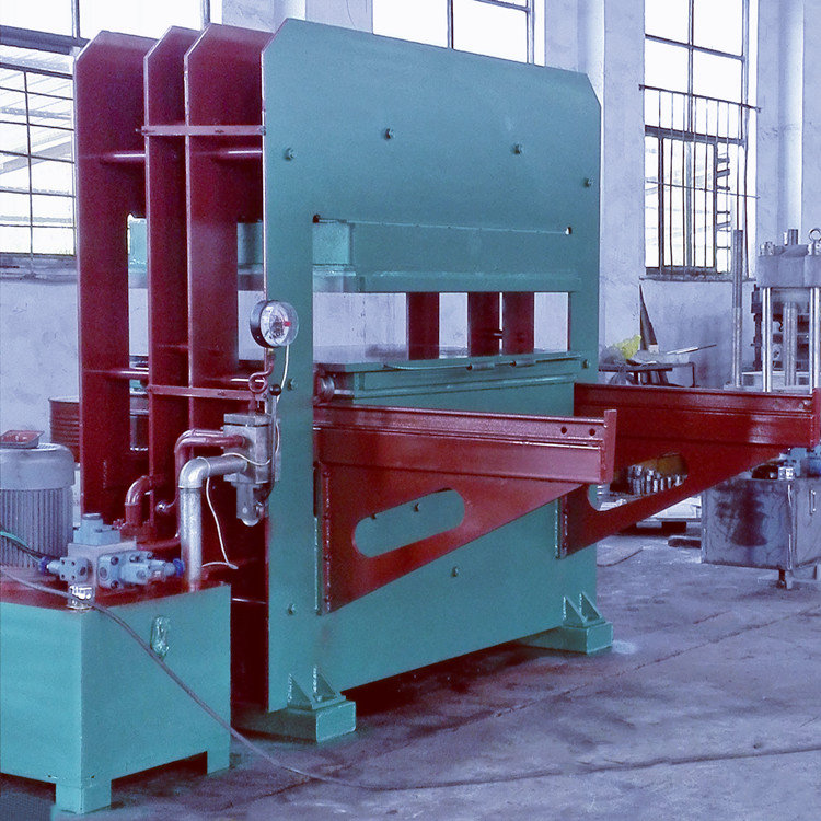 振動(dòng)篩網(wǎng)平板硫化機(jī)-160噸框架式熱壓成型機(jī)